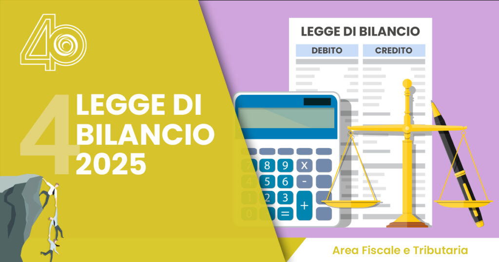 Legge di bilancio 2025 - NOVITÀ IN MERITO ALL'IRPEF